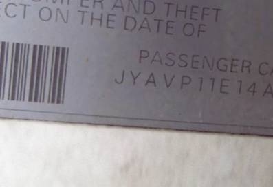 VIN prefix JYAVP11E14A0