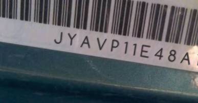 VIN prefix JYAVP11E48A1