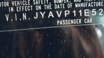 VIN prefix JYAVP11E52A0