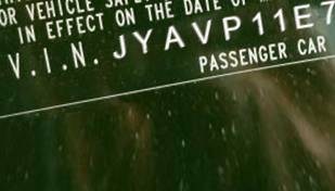 VIN prefix JYAVP11E77A0