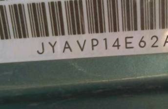 VIN prefix JYAVP14E62A0