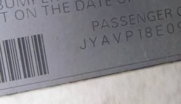 VIN prefix JYAVP18E09A0
