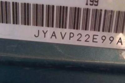 VIN prefix JYAVP22E99A0
