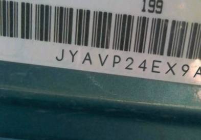 VIN prefix JYAVP24EX9A0