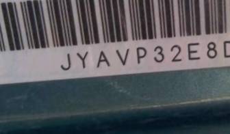 VIN prefix JYAVP32E8DA0