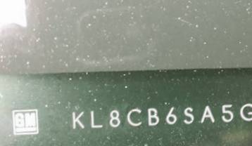 VIN prefix KL8CB6SA5GC6
