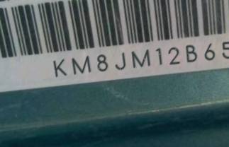 VIN prefix KM8JM12B65U0