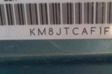 VIN prefix KM8JTCAF1FU9
