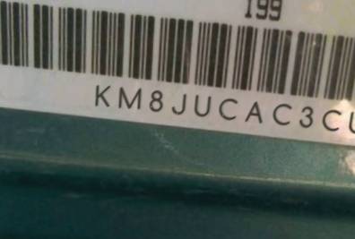 VIN prefix KM8JUCAC3CU4