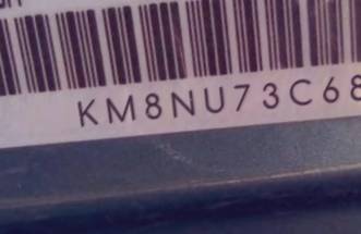 VIN prefix KM8NU73C68U0