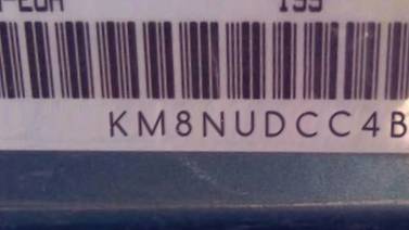 VIN prefix KM8NUDCC4BU1