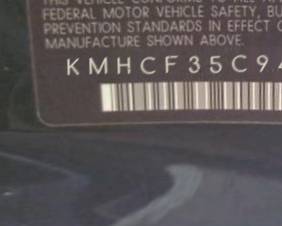 VIN prefix KMHCF35C94U3