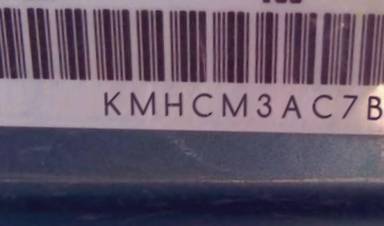 VIN prefix KMHCM3AC7BU1