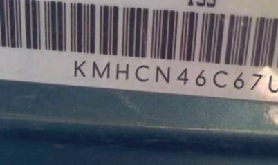 VIN prefix KMHCN46C67U1