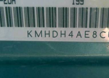 VIN prefix KMHDH4AE8CU5