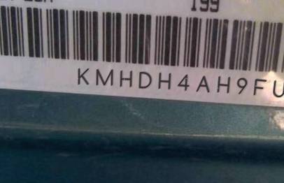 VIN prefix KMHDH4AH9FU2