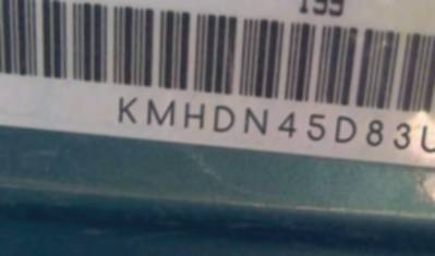 VIN prefix KMHDN45D83U7