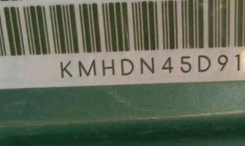 VIN prefix KMHDN45D91U0