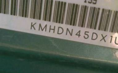 VIN prefix KMHDN45DX1U2