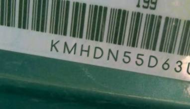 VIN prefix KMHDN55D63U0