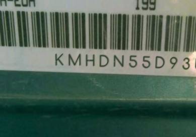VIN prefix KMHDN55D93U0