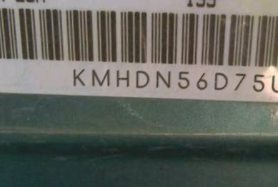 VIN prefix KMHDN56D75U1
