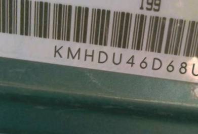VIN prefix KMHDU46D68U5