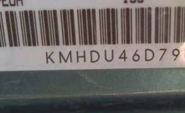 VIN prefix KMHDU46D79U8