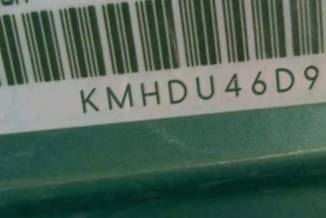 VIN prefix KMHDU46D97U1