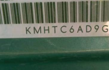 VIN prefix KMHTC6AD9GU2