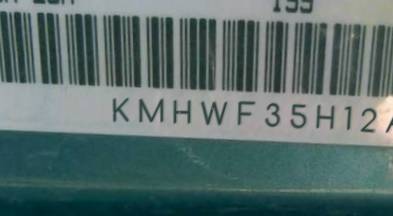 VIN prefix KMHWF35H12A5