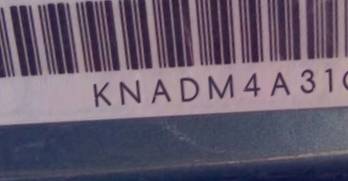 VIN prefix KNADM4A31G66