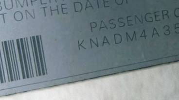 VIN prefix KNADM4A35D61