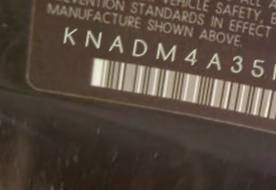 VIN prefix KNADM4A35F64