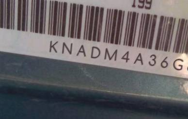 VIN prefix KNADM4A36G66