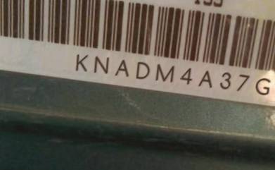 VIN prefix KNADM4A37G60