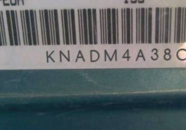 VIN prefix KNADM4A38C60