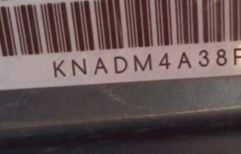 VIN prefix KNADM4A38F64
