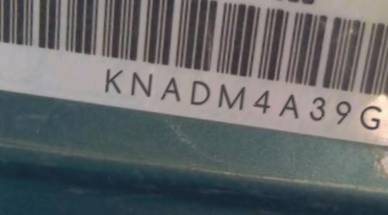 VIN prefix KNADM4A39G66
