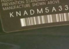 VIN prefix KNADM5A33G66