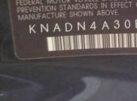 VIN prefix KNADN4A30E63
