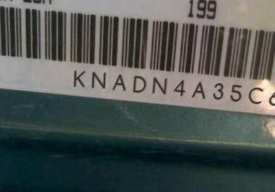 VIN prefix KNADN4A35C60