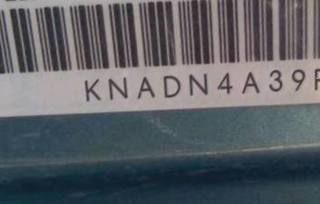 VIN prefix KNADN4A39F64