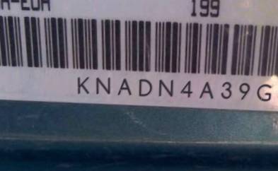VIN prefix KNADN4A39G65