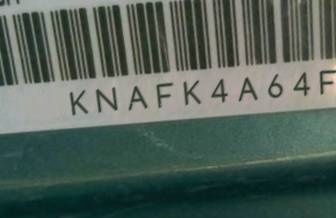 VIN prefix KNAFK4A64F52