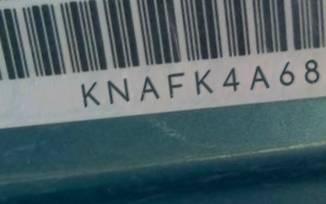 VIN prefix KNAFK4A68F53
