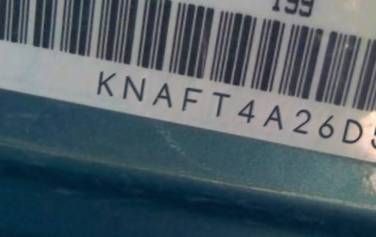 VIN prefix KNAFT4A26D57