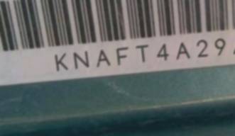 VIN prefix KNAFT4A29A51