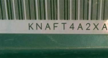 VIN prefix KNAFT4A2XA52