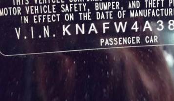 VIN prefix KNAFW4A38A52